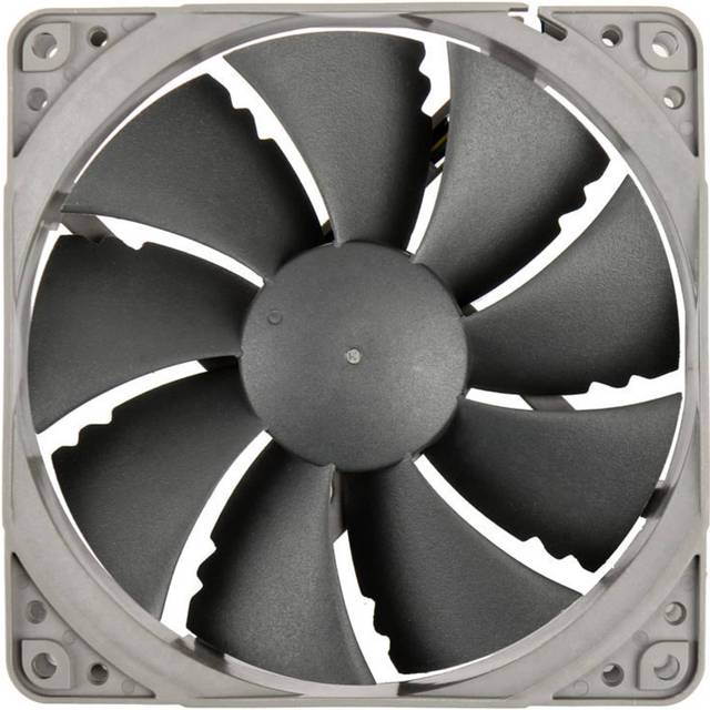 Noctua NF-P12 redux-1300 PWM, Tyst Fläkt, 4-Pin, 1300 RPM (120 mm, Grå)