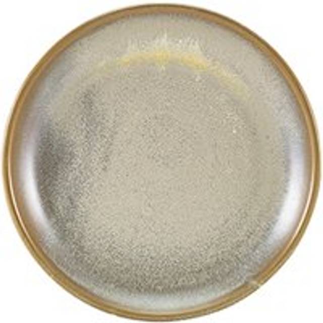 GenWare Terra Porcelain Matt Grey Coupe Plate 9.5" (1 x 6)