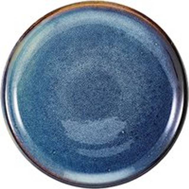GenWare Terra Porcelain Aqua Blue Coupe Plate 10.75" (1 x 6)