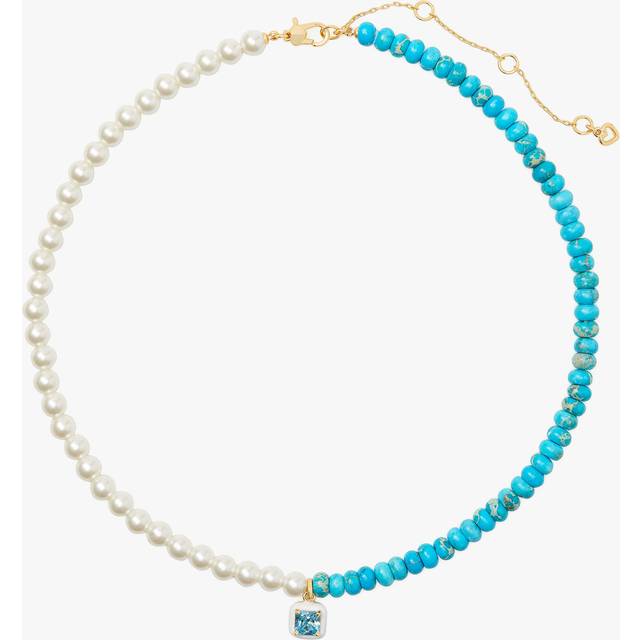 Kate Spade New York Cz Brighten Up Beaded Necklace