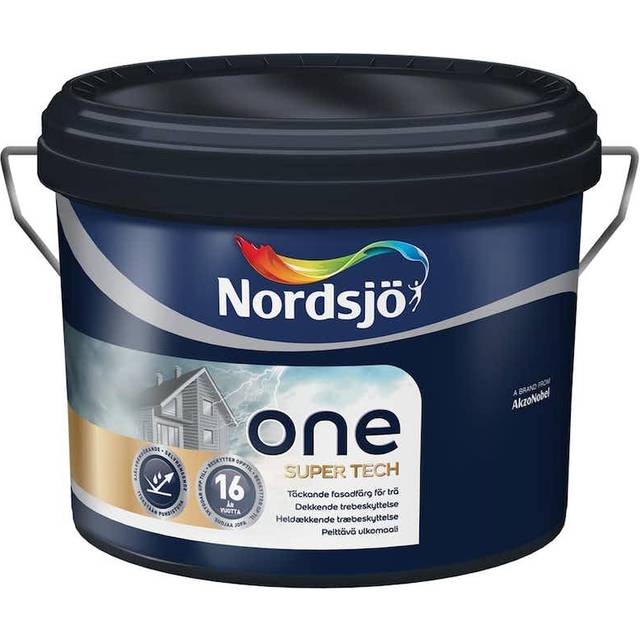 Nordsjö One Super Tech Svart (10L)