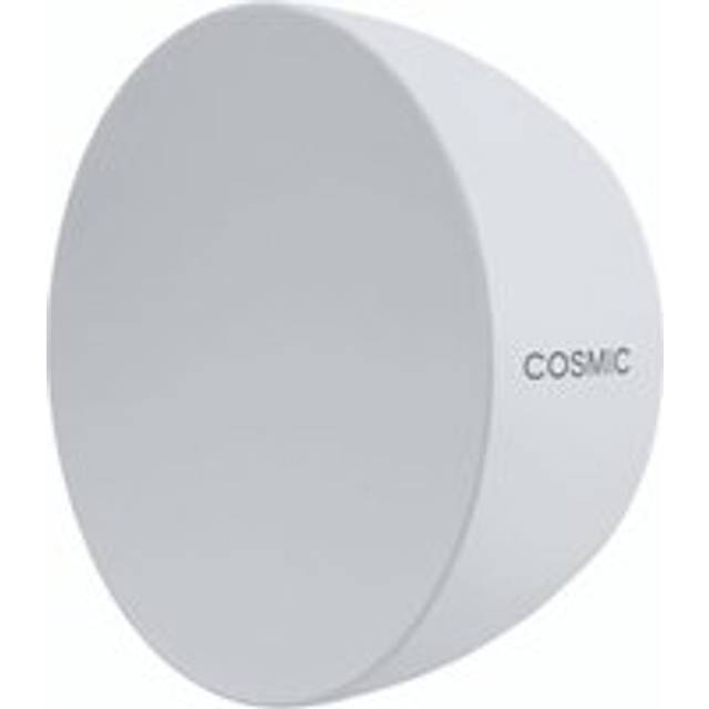 Cosmic Towel Hook, Coat Hook, Round Handle, Round Knob, White, Award-Winning Design, Geyser Collection - One Size