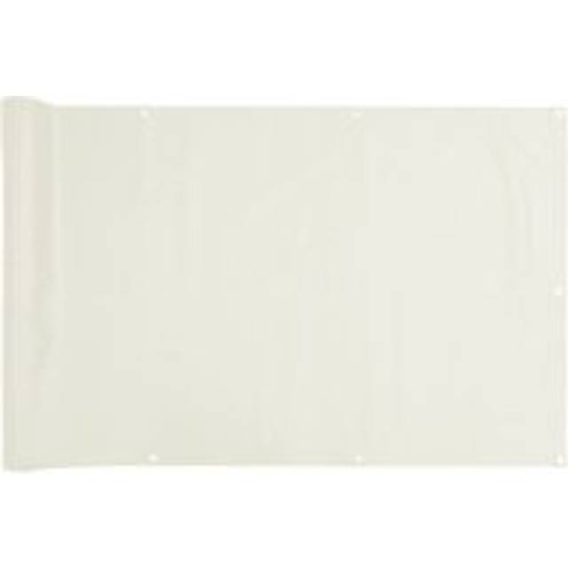 vidaXL Balcony Privacy Screen Outdoor Screen Privacy Net White 800x90 cm PVC