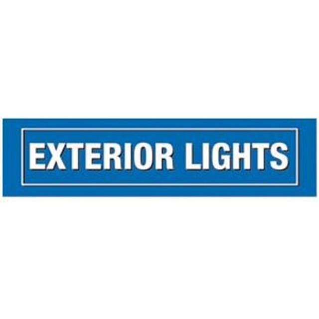 NTP SSEXTERIO Exterior Lights Sign