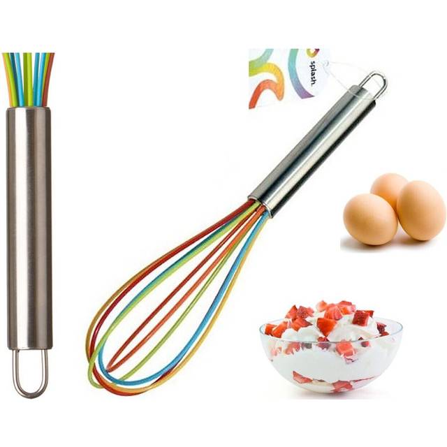 Apollo Splash CDU Silicone Whisk, 25cm, Multicolour