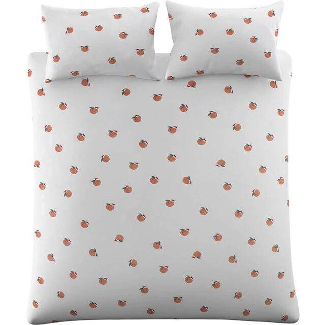 Skinny dip christmas peach duvet cover set double
