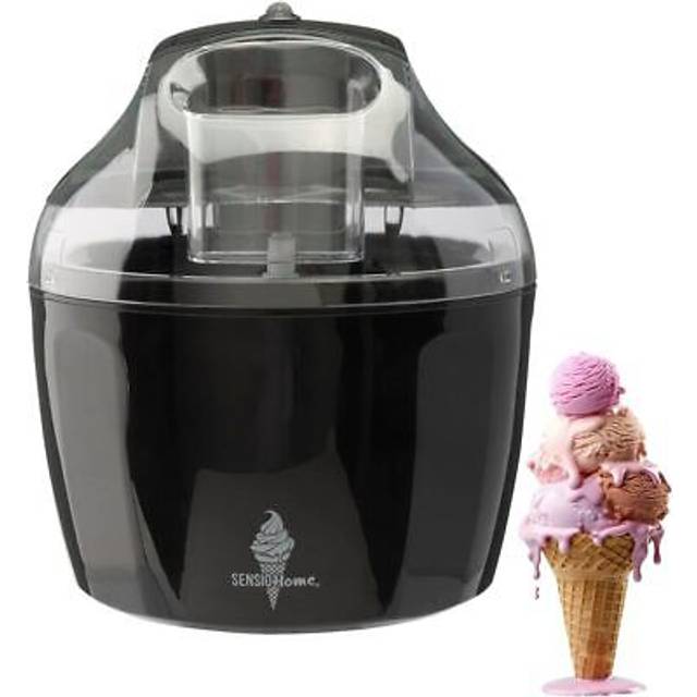 Sensio home ice cream maker machine - gelato sorbet frozen yoghurt machine deta