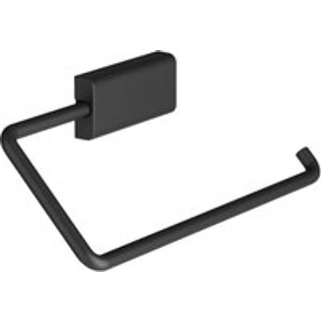 Cosmic - Towel rail Black Matte Installation with Screws Measures 20.8x 6.7x 7.7cm