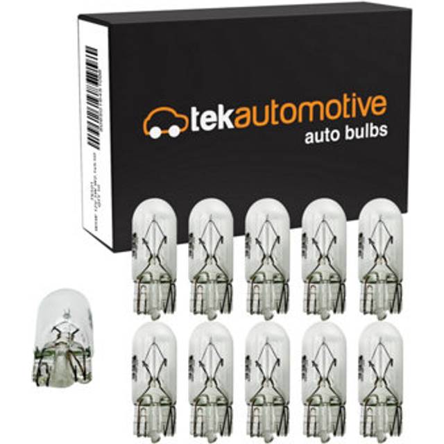 10 x 501 w5w car bulbs side tail indicator interior number plate light 12v 5w