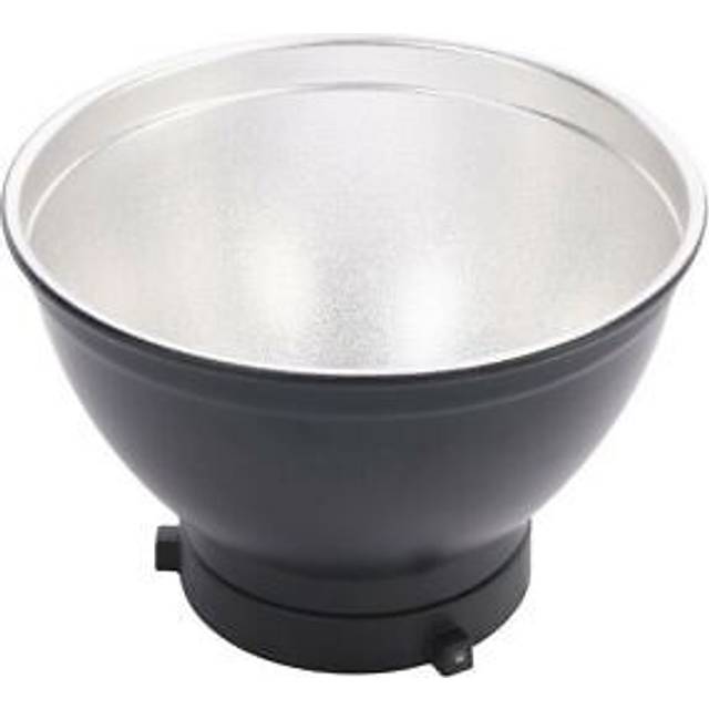 7" reflector dish diffuser lamp shade bowens s-type mount light flash strobe