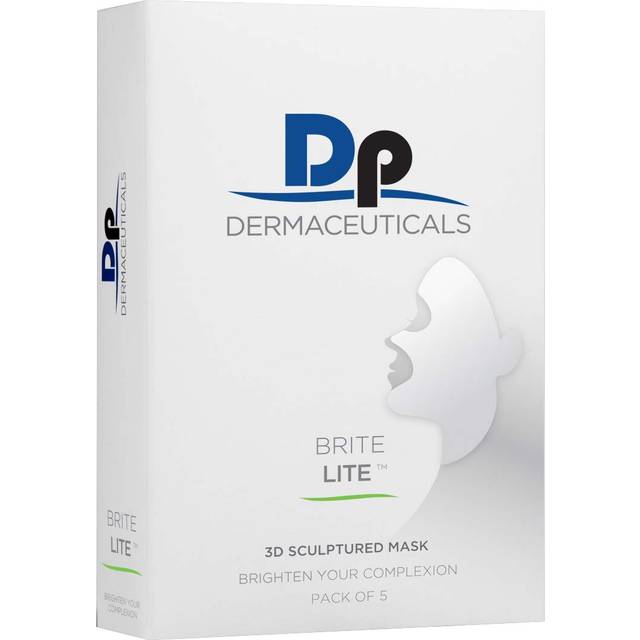 DP Dermaceuticals Brite Lite 3D Sculptured Mask 5stk