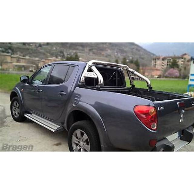 Roll Bar + Short Tonneau Cover + Brakelight + Spot For Fiat Fullback 2016 - 2019