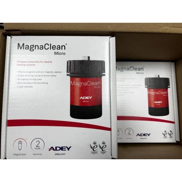 Magnaclean micro 22mm compact magnetic filter central heating sludge remover