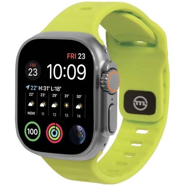 Mobile Origin Silicone Strap (Watch 49/46/45/44/42mm) - Lime