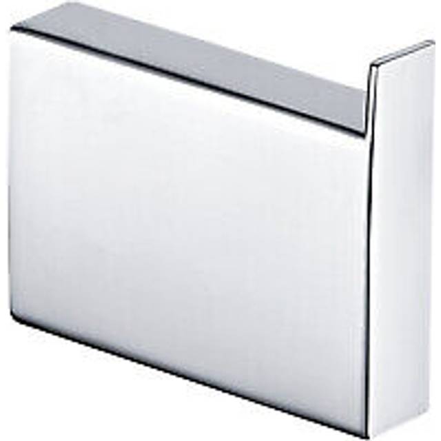 Nes Home Modern Brass Square Robe Hook CP - Chrome
