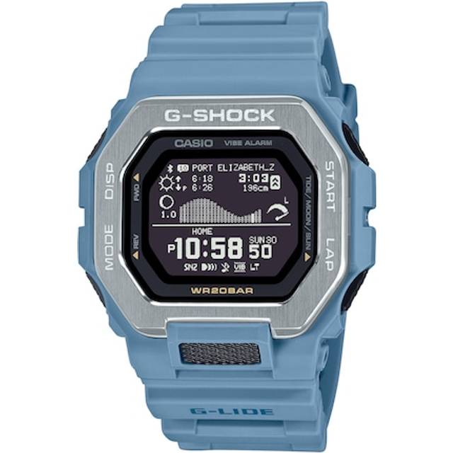 Casio G-Shock G-Lide ocean blue digital surf watch GBX-100-2A [product]