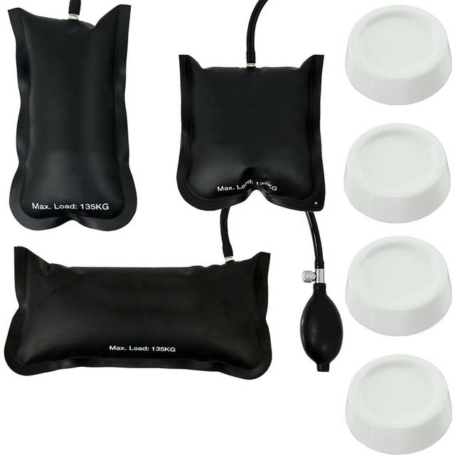 Universal Washing Machine / Tumble Dryer Anti Vibration Feet + Shock Absorbing Stabiliser Pads