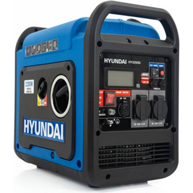 Hyundai HY2250SI 2.2kw 4 Stroke Petrol Inverter Generator Quiet Runnin