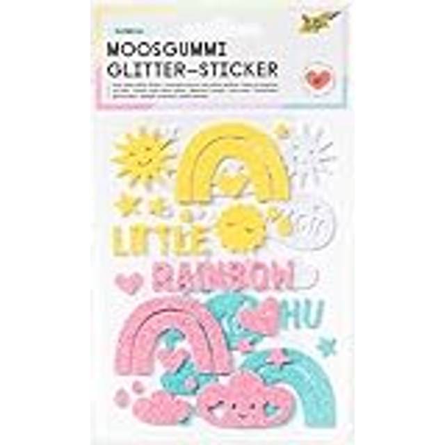 Foam rubber stickers Rainbow 2 Sheets