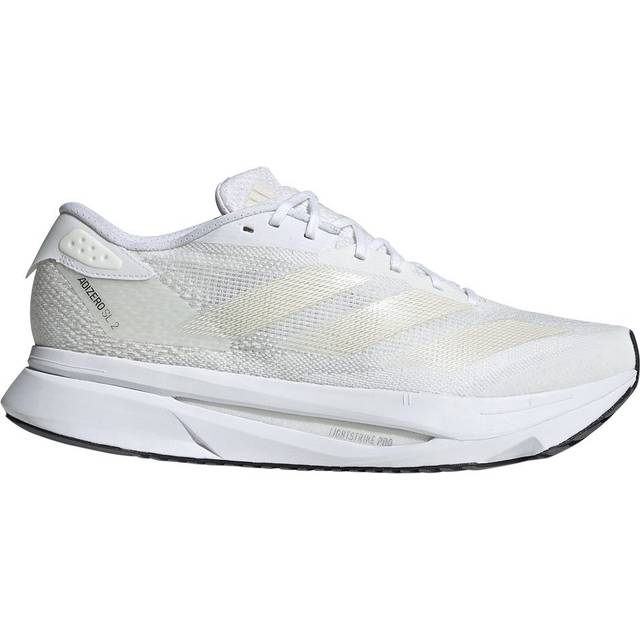 adidas Adizero SL 2 - Löparskor - Herr FTW White / Zero Metallic / Dash Grey 45.1/3