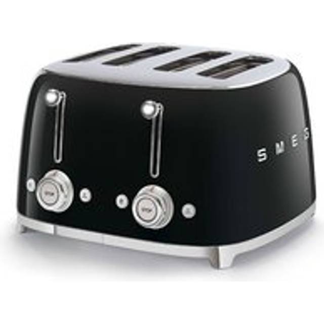 TSF03 Retro 4-Slice Toaster - Black - One Size