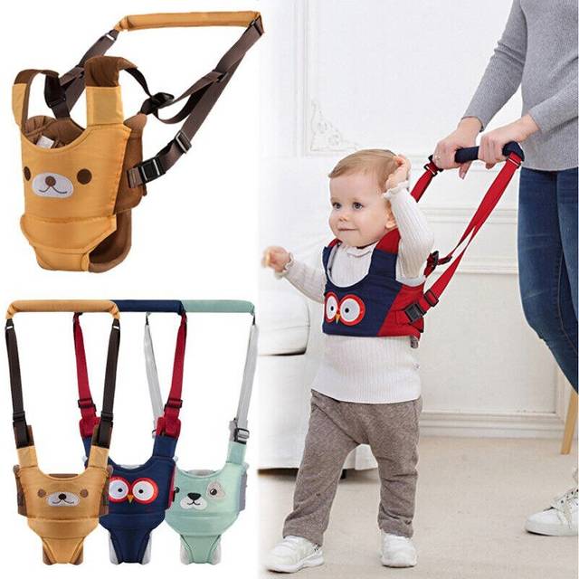 Breathable Basket Baby Toddler Belt Walking Harnesses Backpack Leashes for Little Children Kids Assistant Learning Safety Reins
