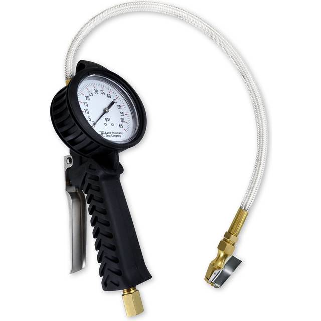 Astro 3082 TPMS Dial Tire Inflator with Stainless Hose 065 psi