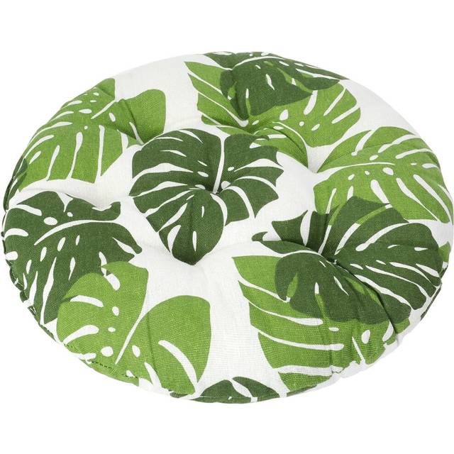 "15"" Round Bistro Chair Cushion Decorative Seat Cushion Indoor Outdoor Thick Soft Chair Pad"