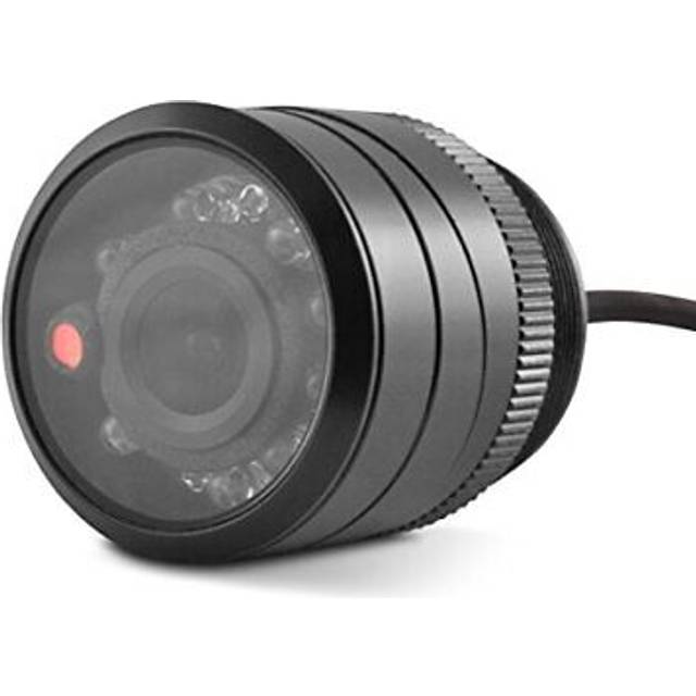 XO Vision HTC36 Universal HD Weatherproof Rear View Car Backup Camera with Night Vision Black