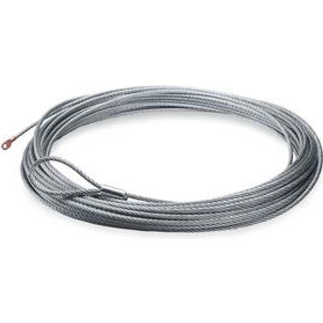 WARN 38312 Winch Accessory: Steel Cable Wire Rope with Loop End and Terminal  5/16 Diameter x 125 Length
