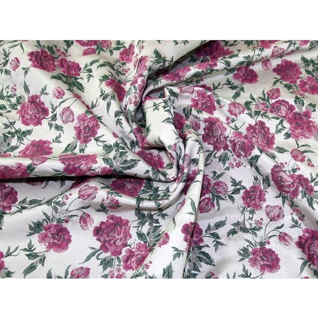 Mary Rose Woven Brocade Fabric Pink