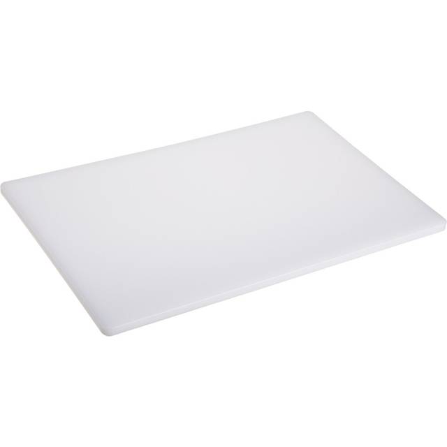 "Plastic Cutting Board 18x24 1/2"""""""" Thick White  NSF Approved Commercial Use"