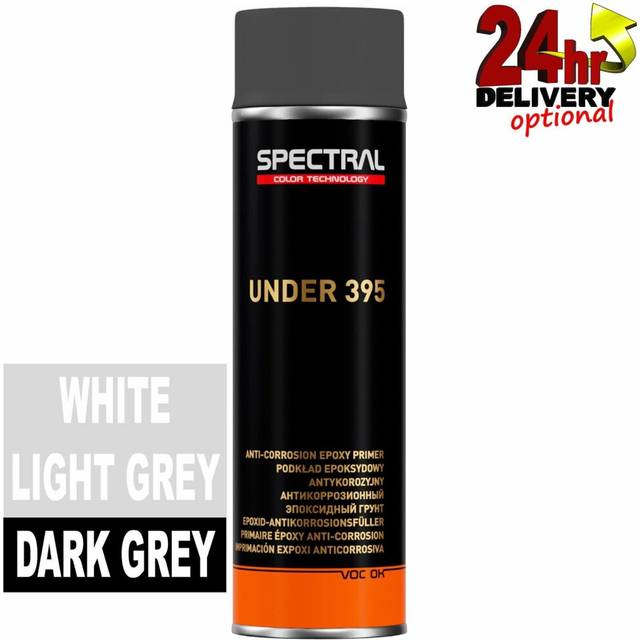 Novol Spectral UNDER 395 Epoxy Primer 500ml Aerosol Colour: Dark Grey