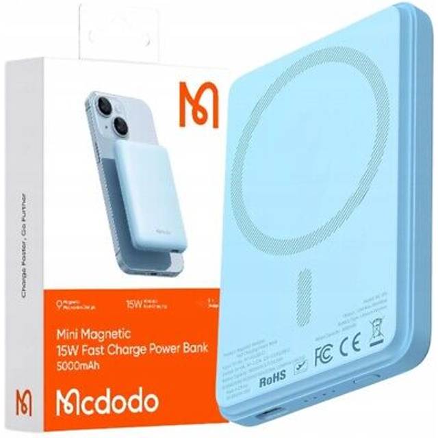 Mcdodo Induction Powerbank For Magsafe 12 13 14 15 Mini Wireless 5000