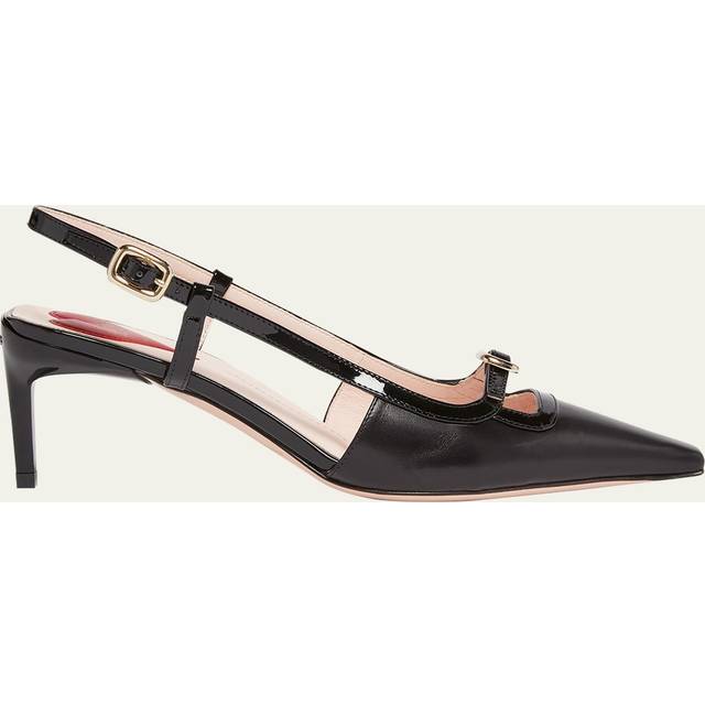 Roger Vivier - Viv' Canard Slingback Pumps in leather