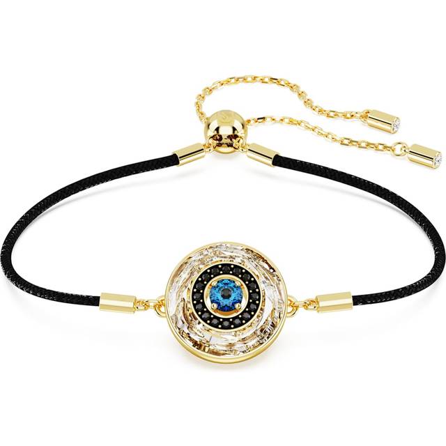 Symbolica bracelet, Evil eye, Multicoloured, Gold-tone plated - Blue - OS