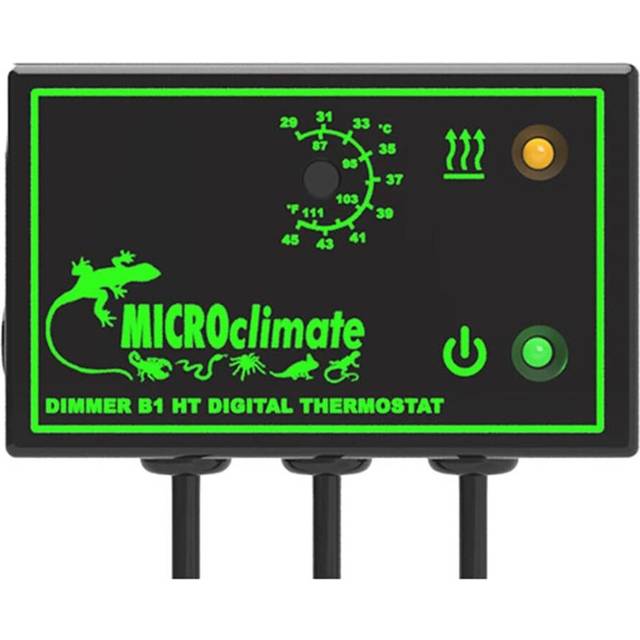 Microclimate B1 HT Dimmer Thermostat Black 600W