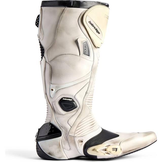 Balenciaga Biker Boot - White - Men's - - Calfskin