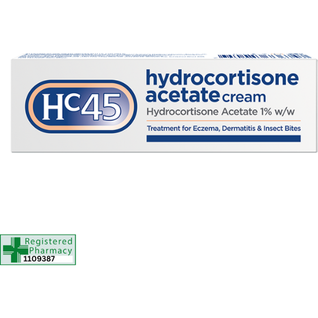 Hc45 Hydrocortisone Cream 15g