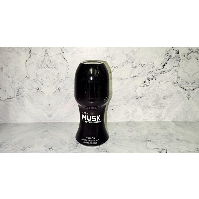Avon Roll-on Deodorant Musk+ Metropolitan 50 Ml