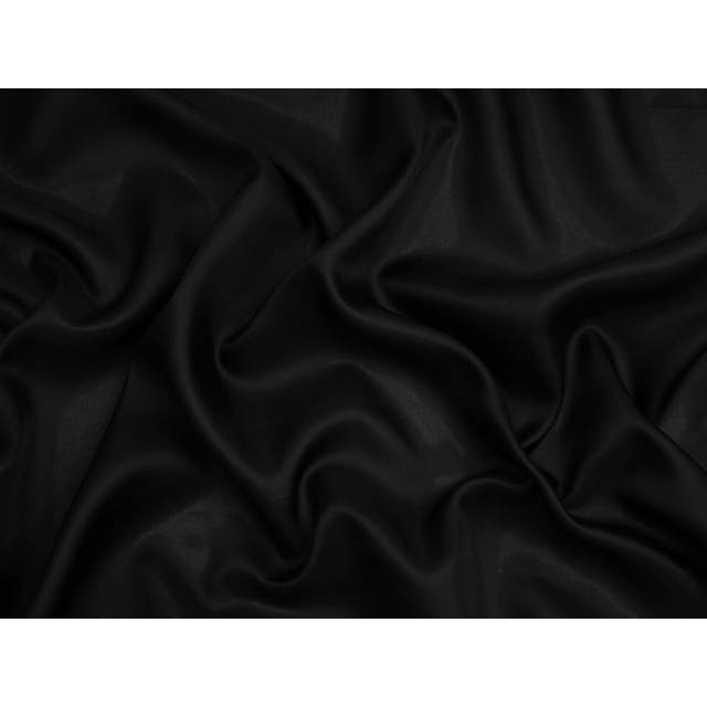 Minerva Core Range Cupro Bemberg Lining Fabric Black