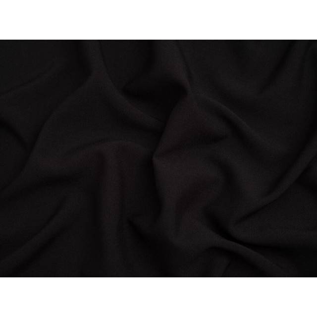 Minerva Core Range Wool Touch Stretch Woven Suiting Fabric Black