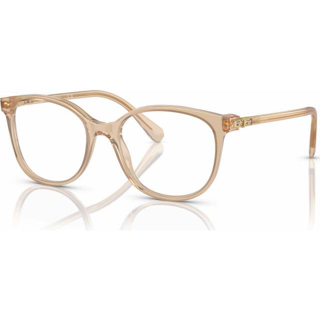 Swarovski SK2002 Eyeglasses 1034 Opaline Light Brown