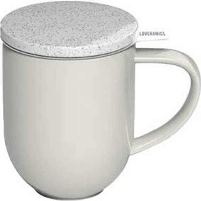 Tekopp med en tesil och lock Loveramics Pro Tea Beige, 300 ml