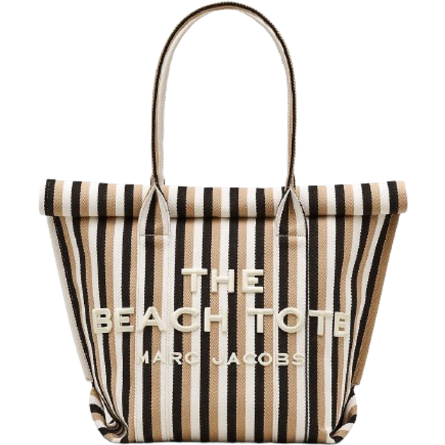 Marc Jacobs The Stripe Jacquard Tote Bag - Brown