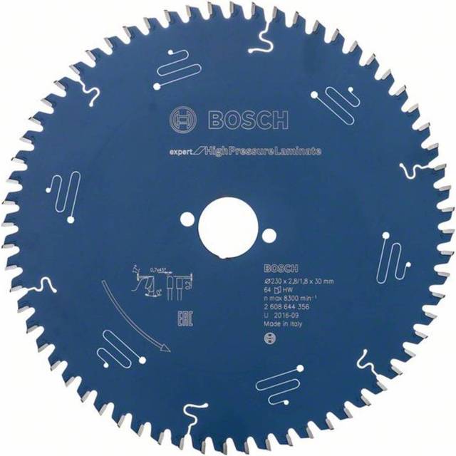 Bosch Expert High Pressure Laminate Cutting Saw Blade 230mm 64T 30mm