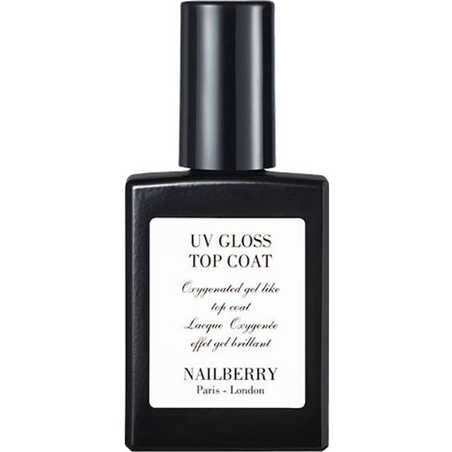 Nailberry UV Gloss Top Coat 15ml - Bedste gel neglelak - Dinskønhed.dk