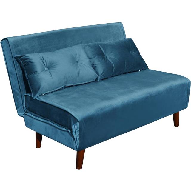 Kosy Koala - Double Sofa Bed Sleeper Foldable Portable Pillow Lounge Couch Blue Sofa Bed Living Room Furniture