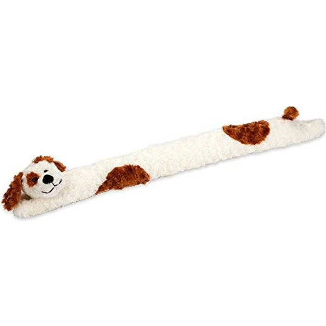 - Plush Doggie Door Draft Excluder - Door and Window Breeze Guard - Keep Heat in and Cold Out