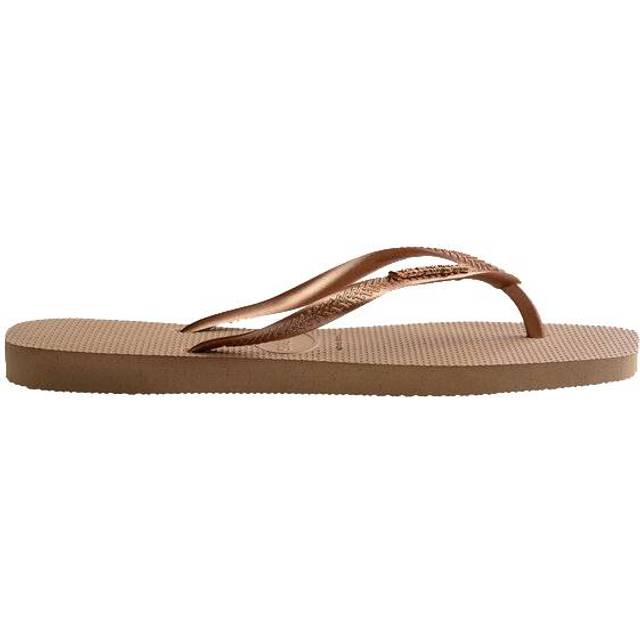 Women's flip-flops Havaianas Square Logo Metallic - Rose